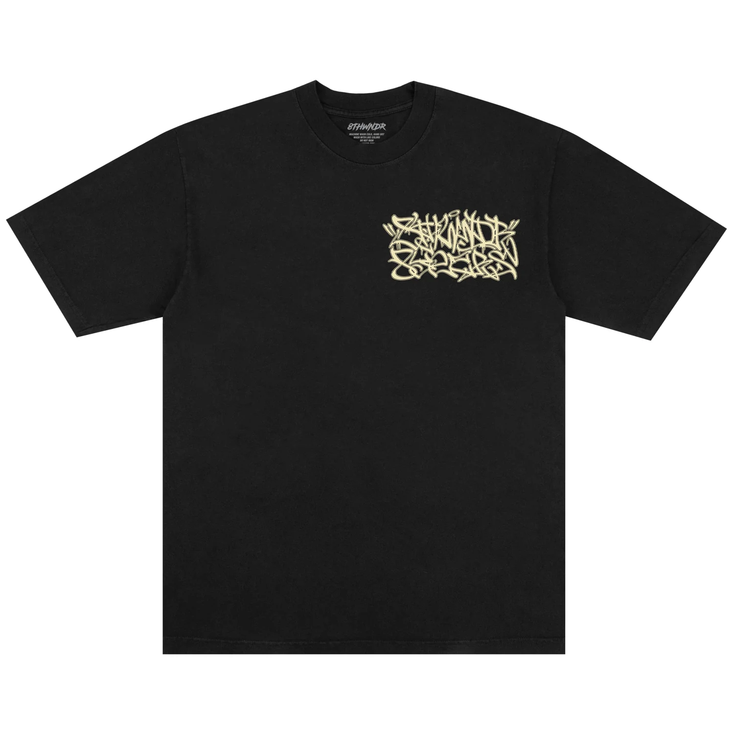 8 YEAR GRAFFITI TEE BLACK - Image 2