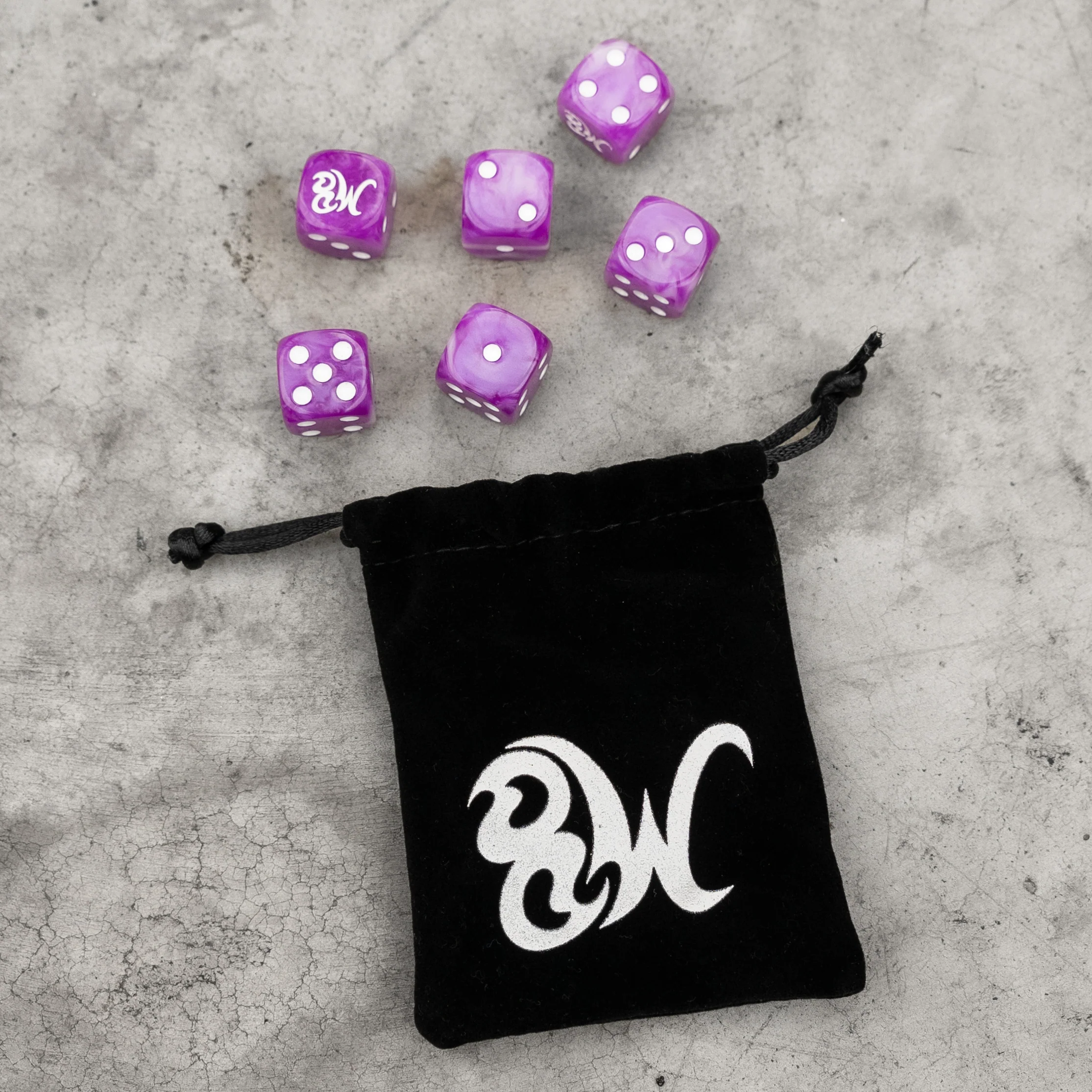 8W DICE PURPLE - Image 3