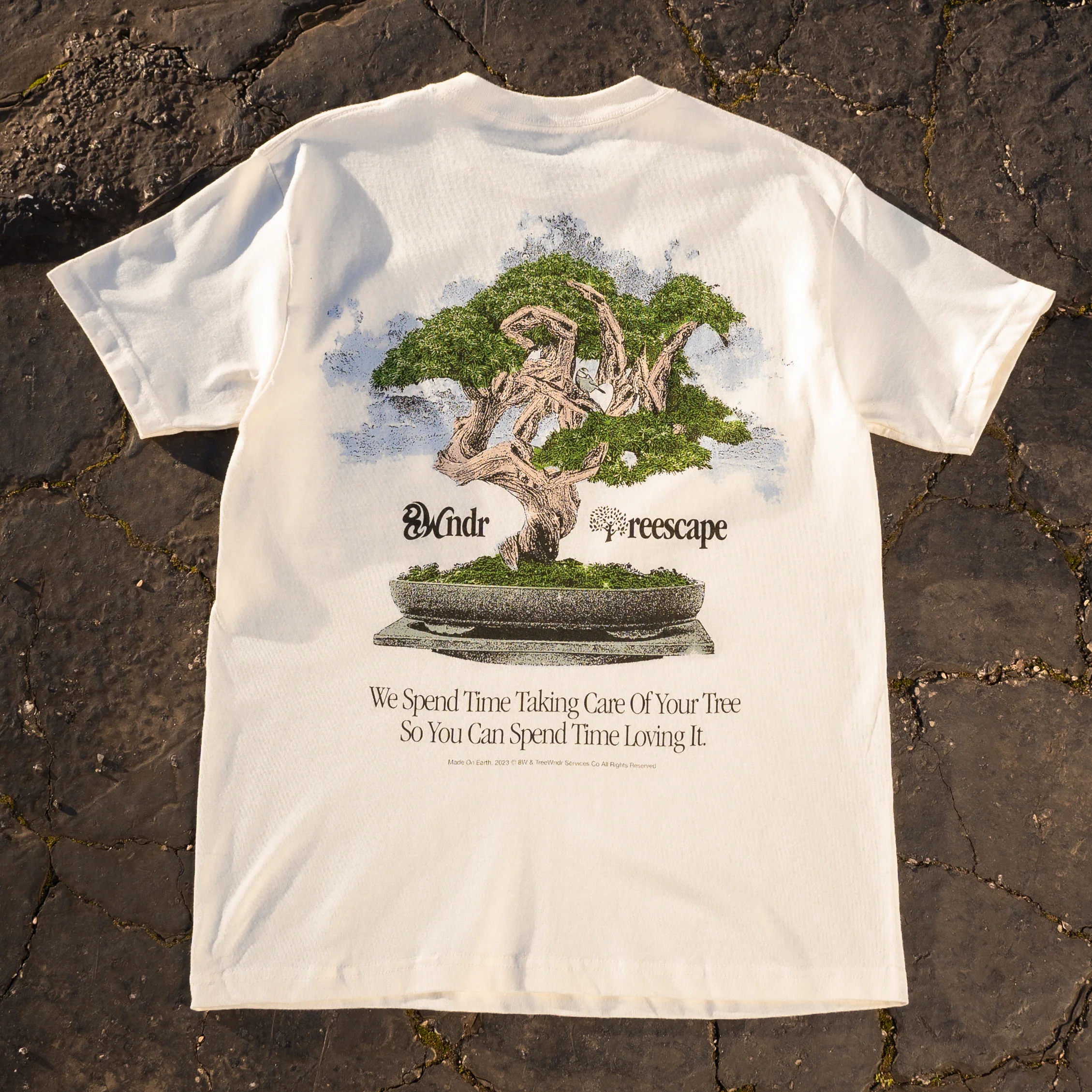 TREESCAPE TEE CREAM - Image 3