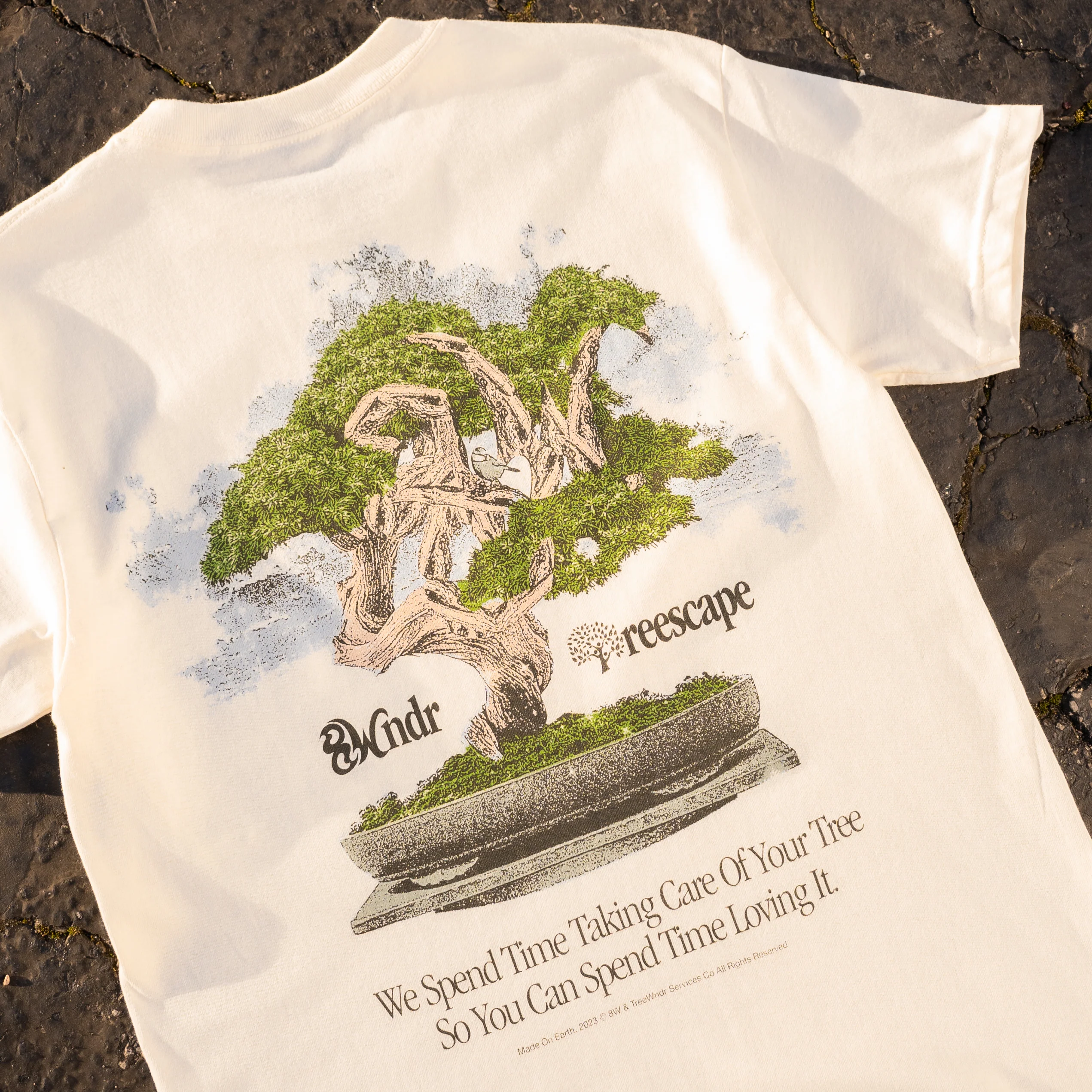 TREESCAPE TEE CREAM - Image 5