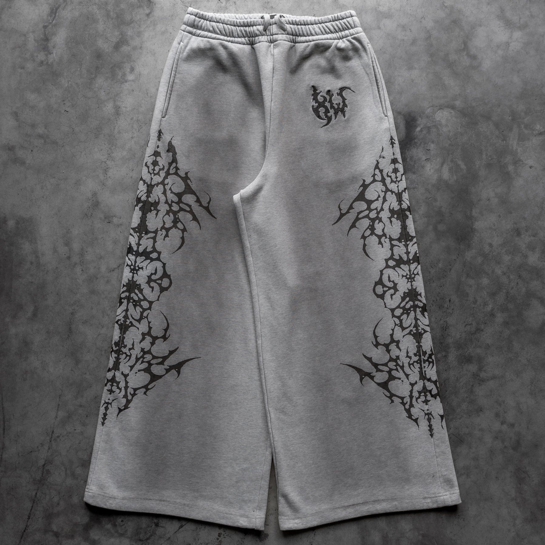 CINDER BAGGY SWEATPANTS GREY - Image 3
