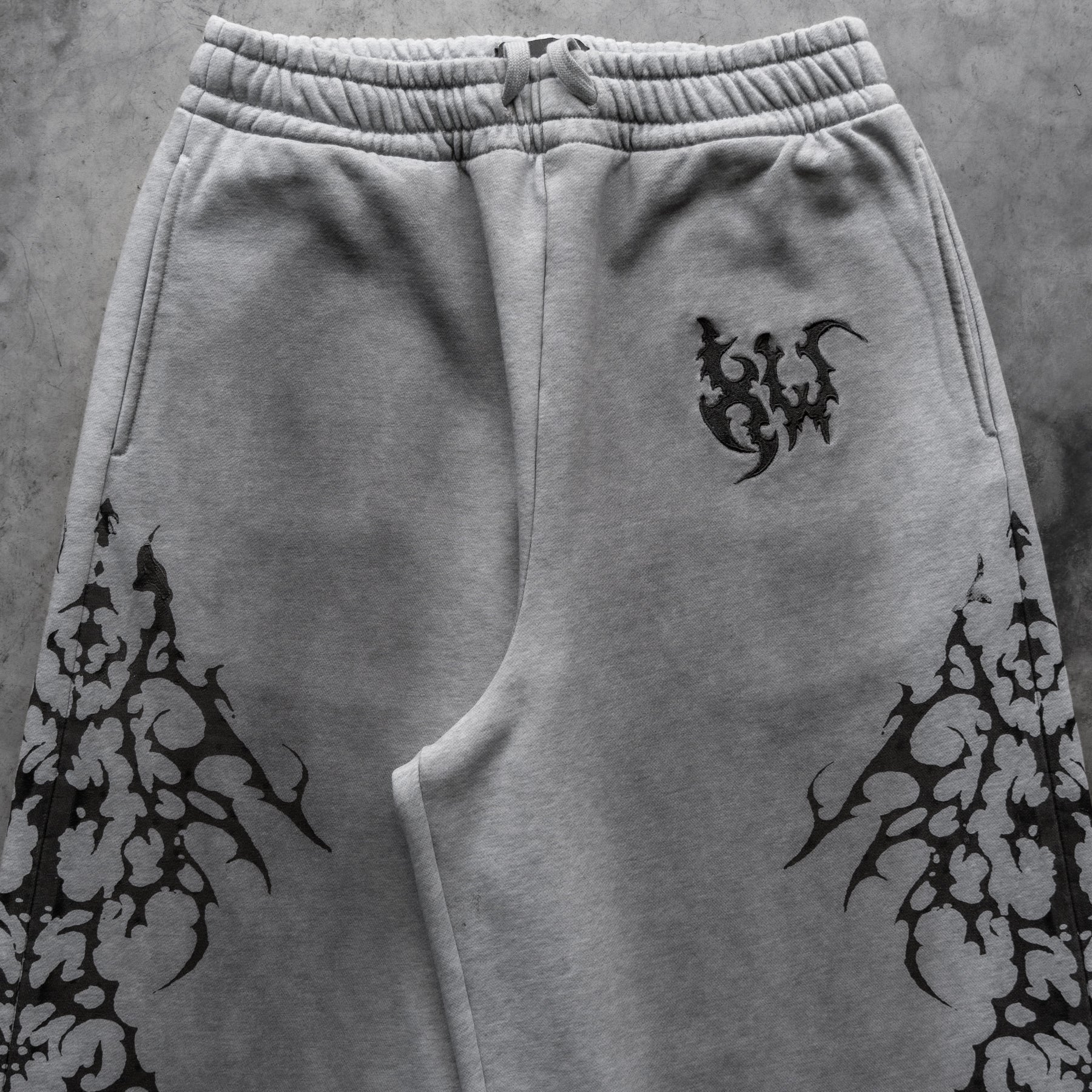 CINDER BAGGY SWEATPANTS GREY - Image 5