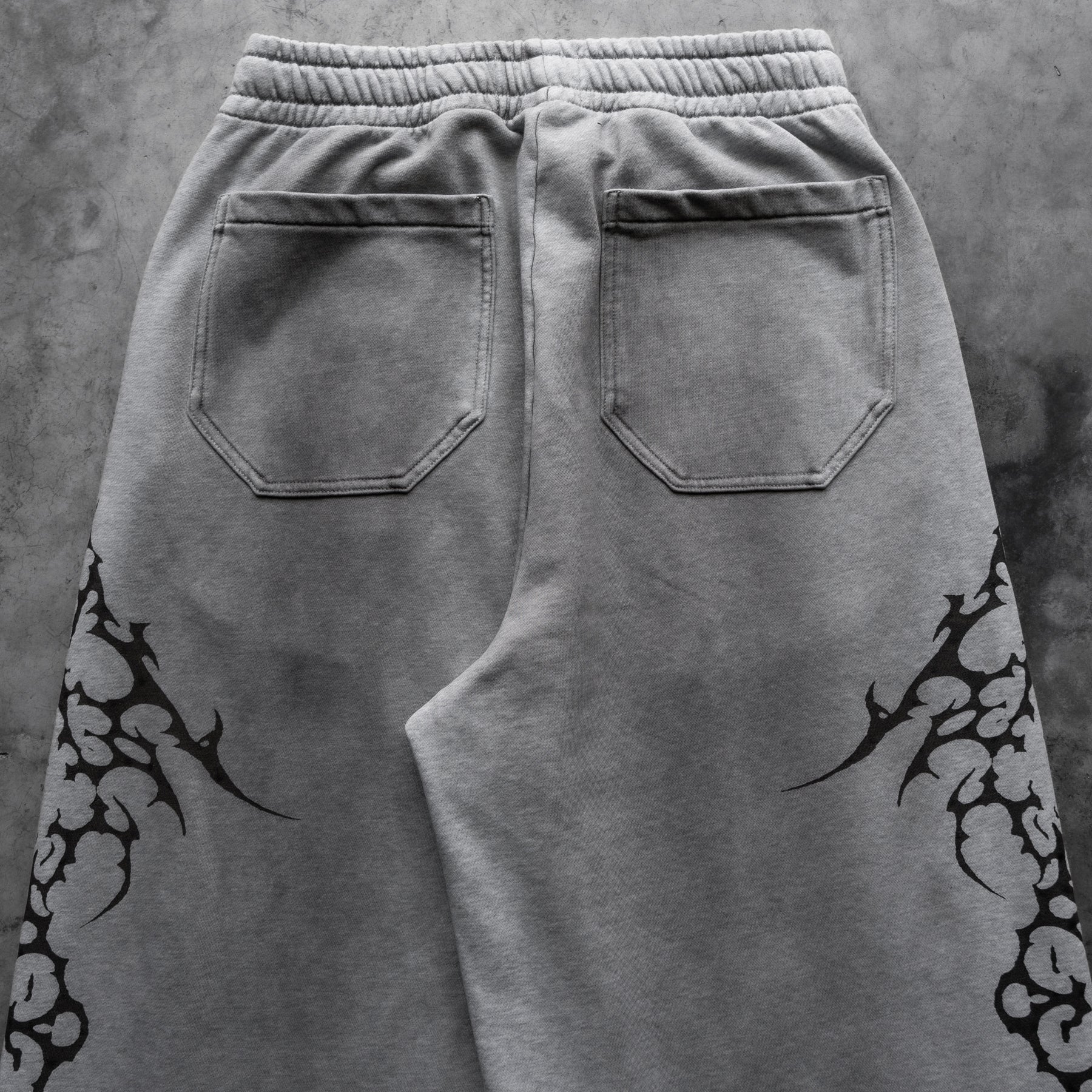 CINDER BAGGY SWEATPANTS GREY - Image 6