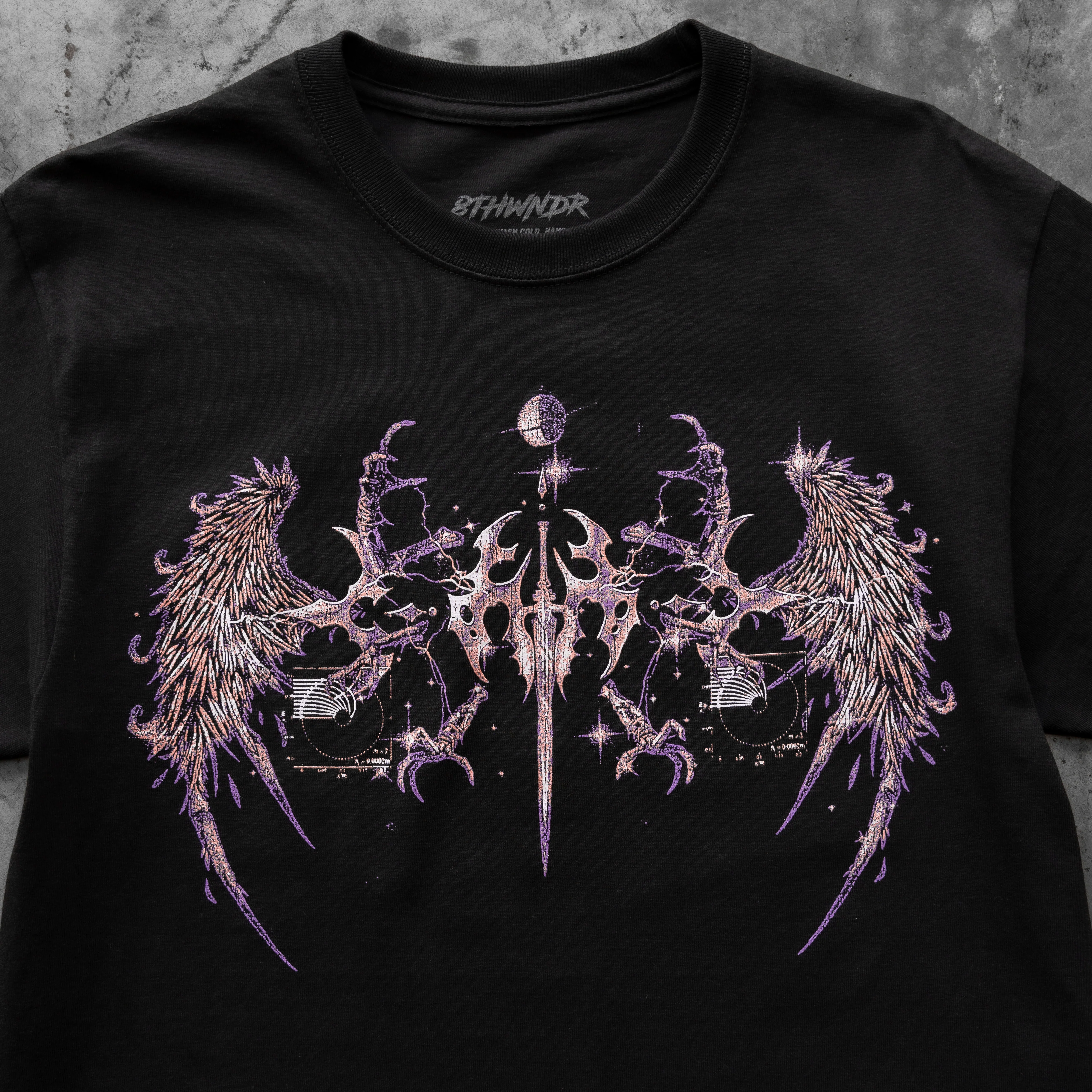 CYBERHEAVEN V3 TEE BLACK - Image 6
