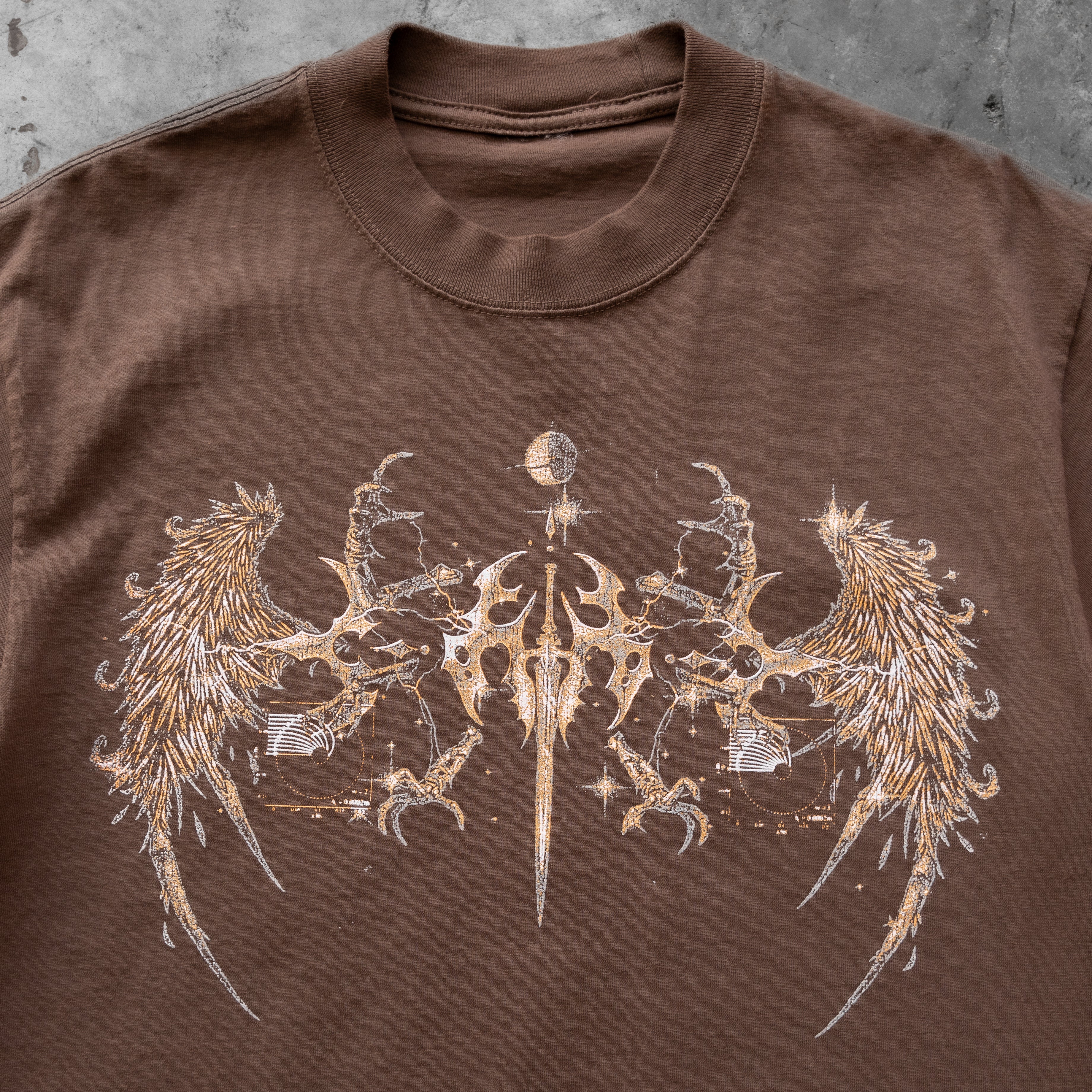 CYBERHEAVEN V3 TEE BROWN - Image 6