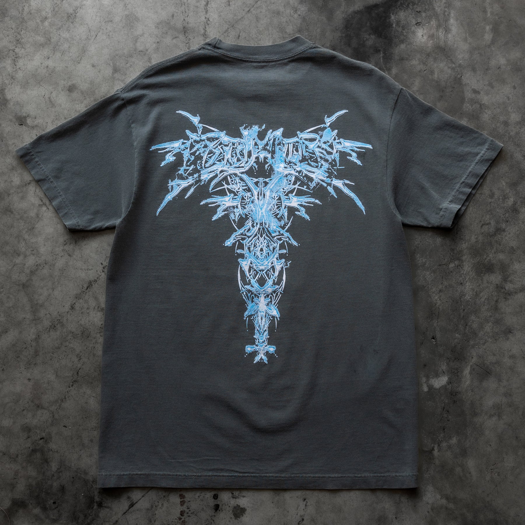 CYBERSPINE V2 TEE VINTAGE BLACK - Image 3