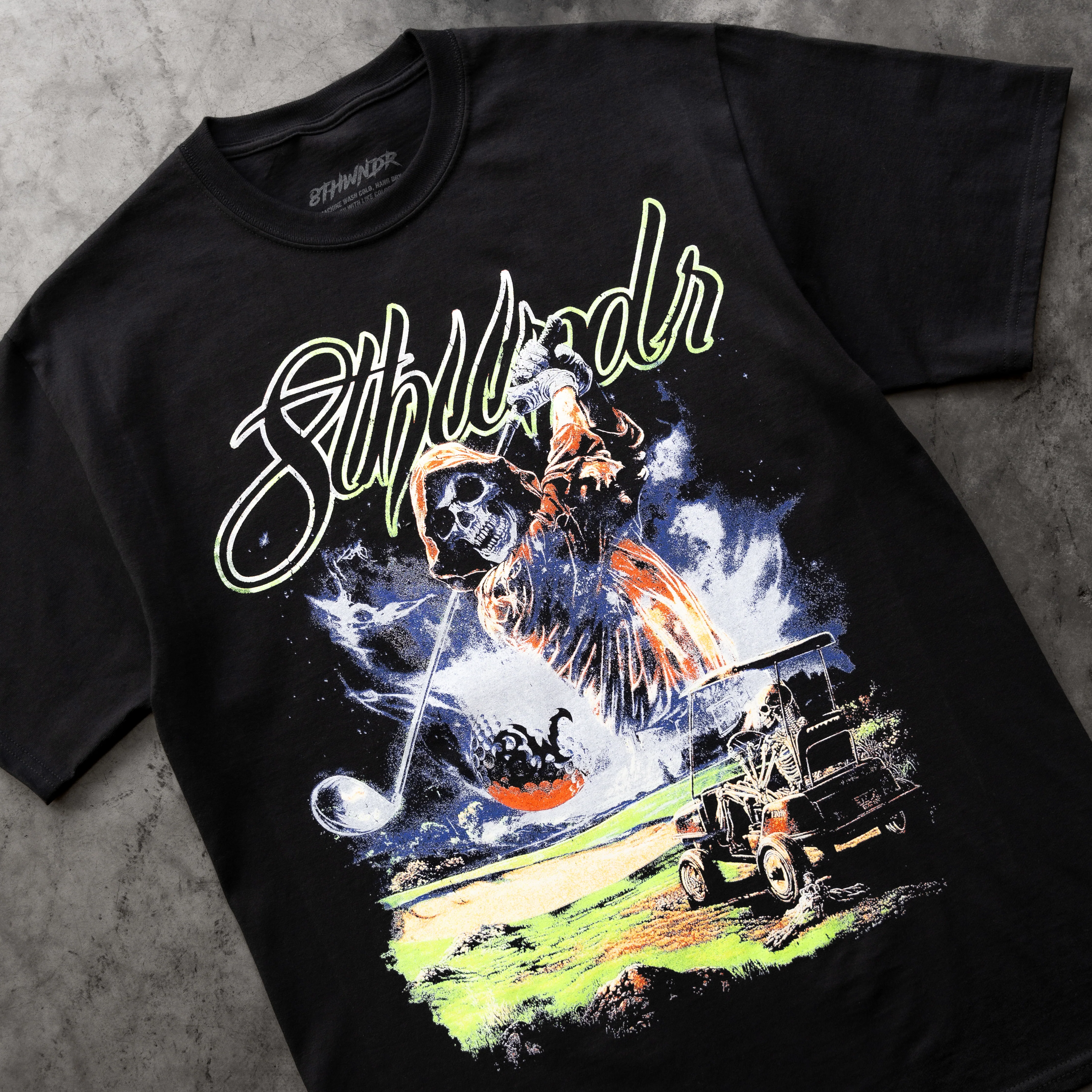 GOLF REAPER TEE BLACK - Image 3
