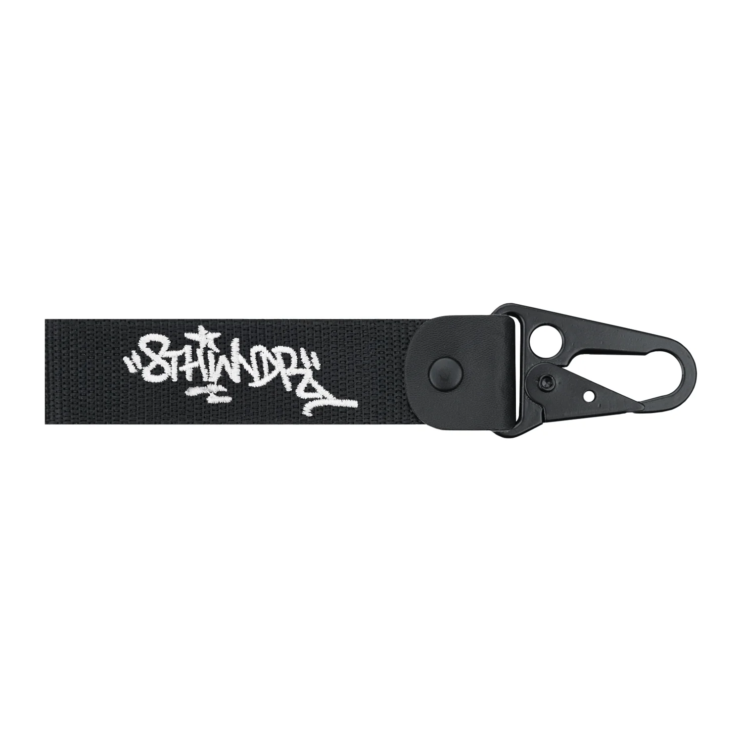 GRAFFITI LOGO FLIGHT TAG BLACK