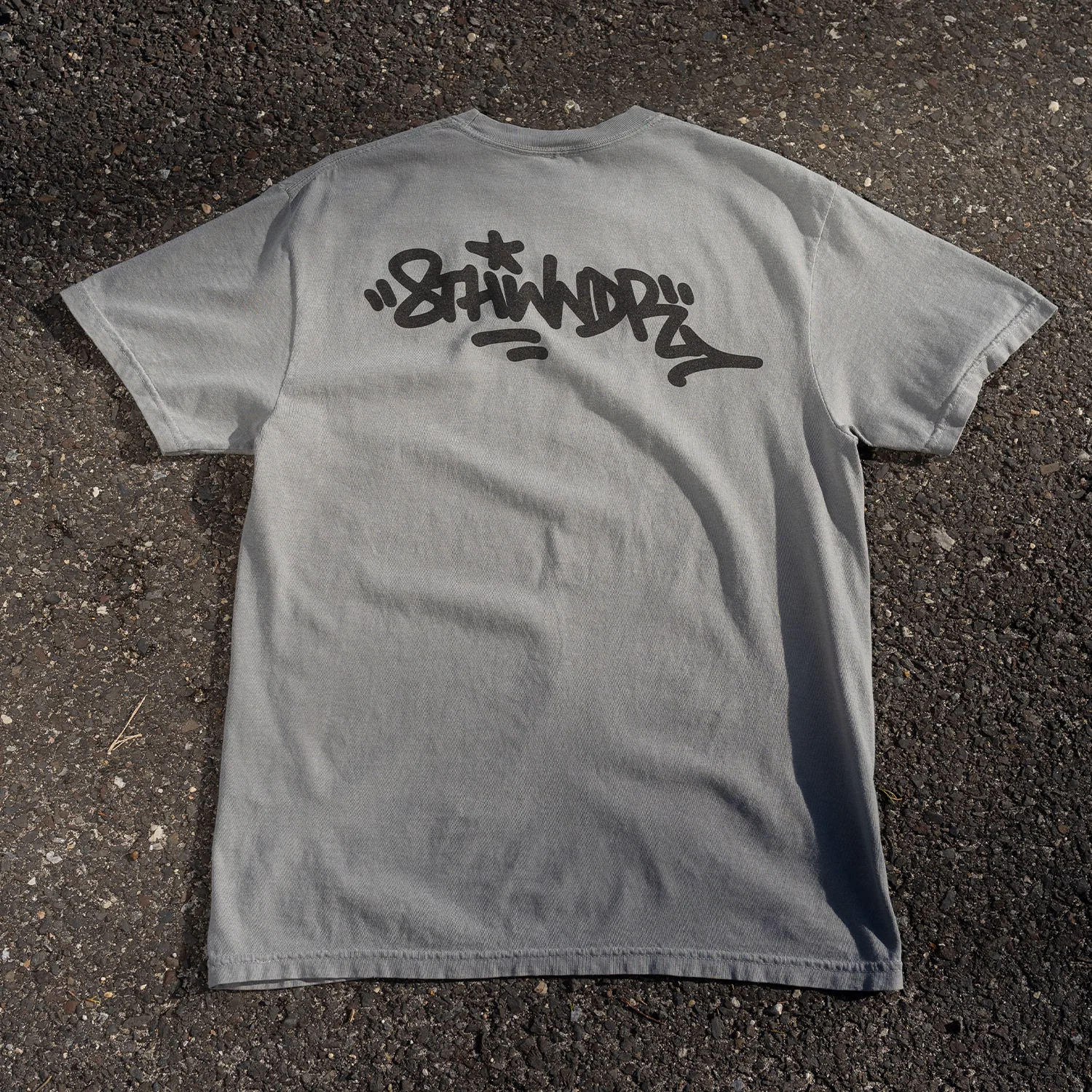 GRAFFITI TEE GREY - Image 3