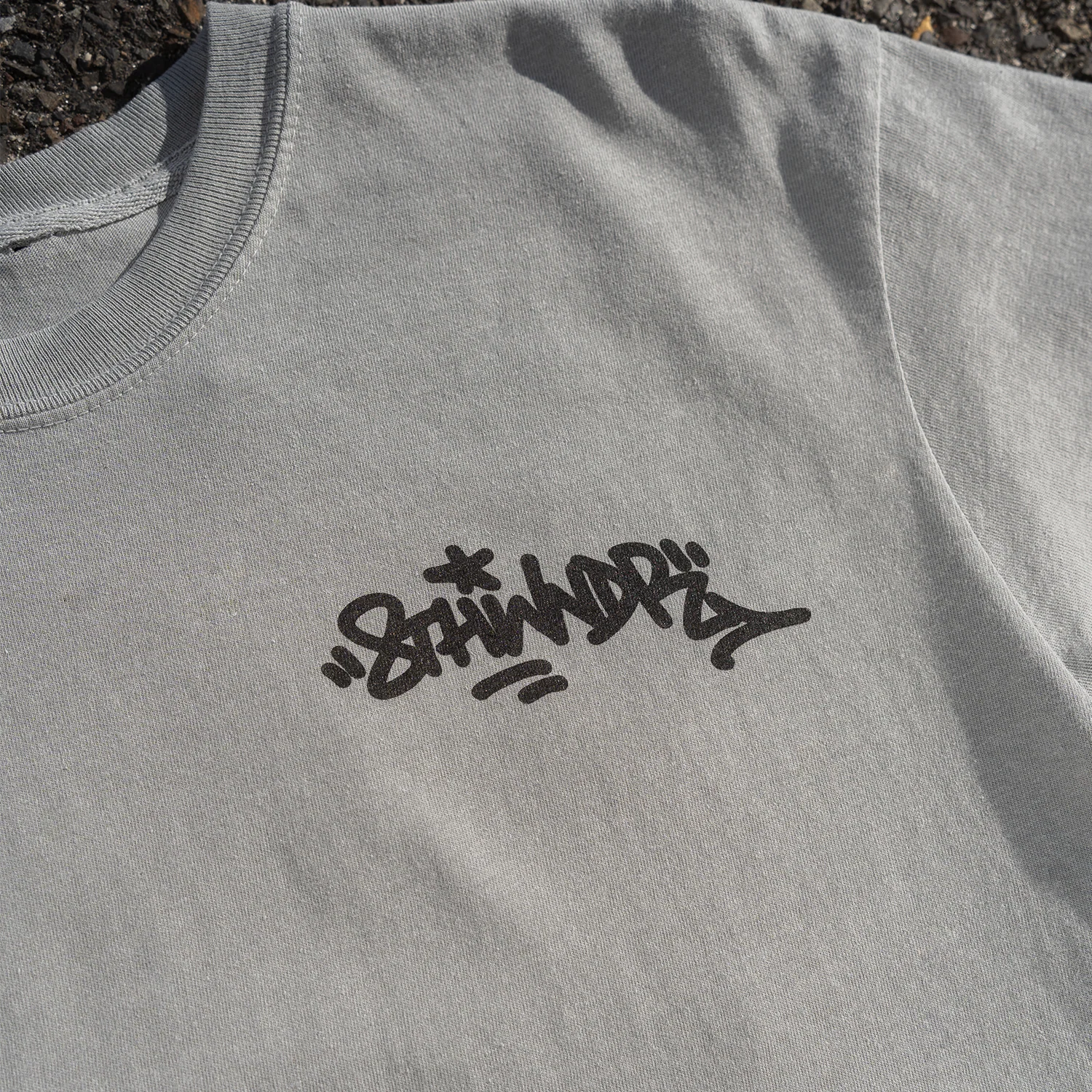 GRAFFITI TEE GREY - Image 6