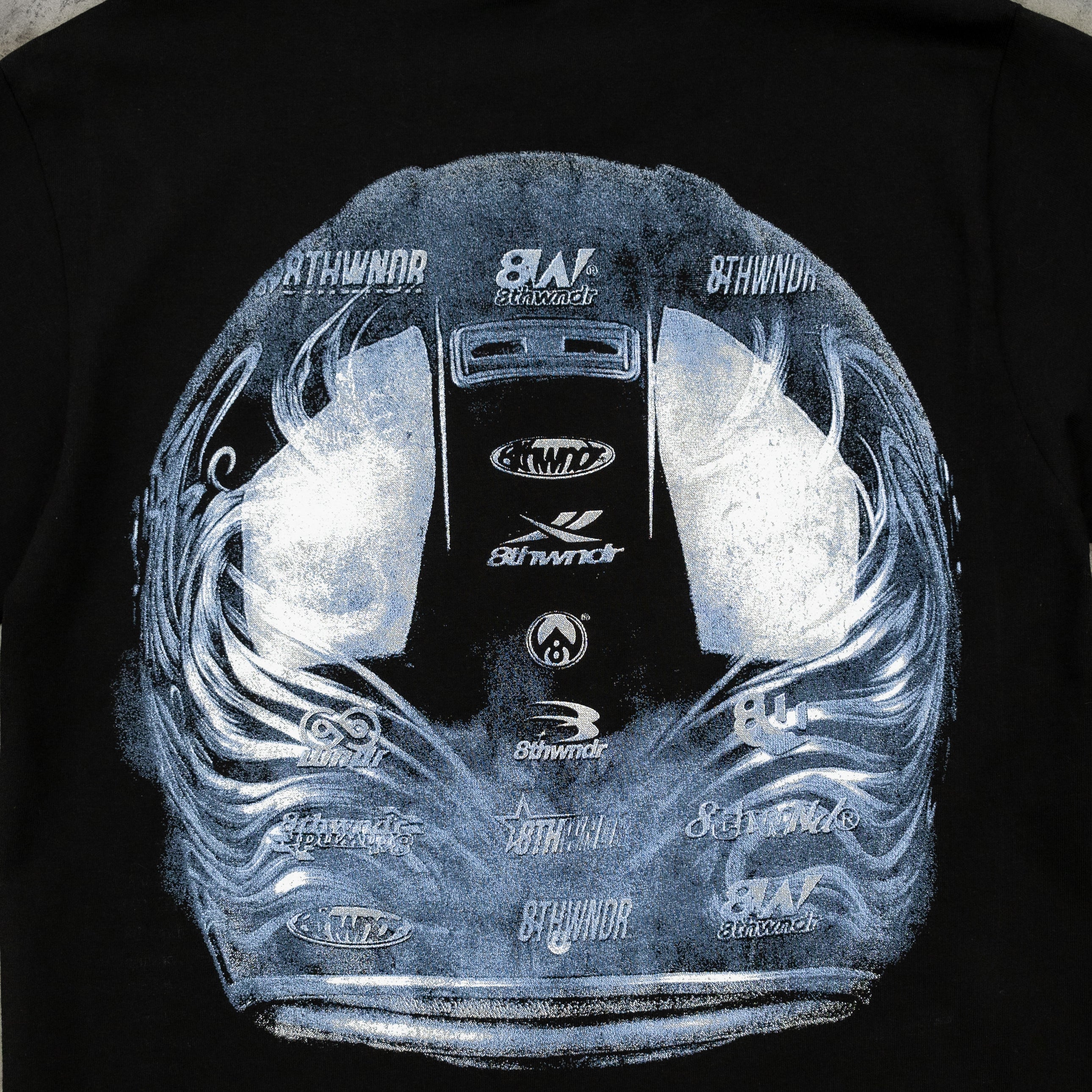 HELMET TEE BLACK - Image 6