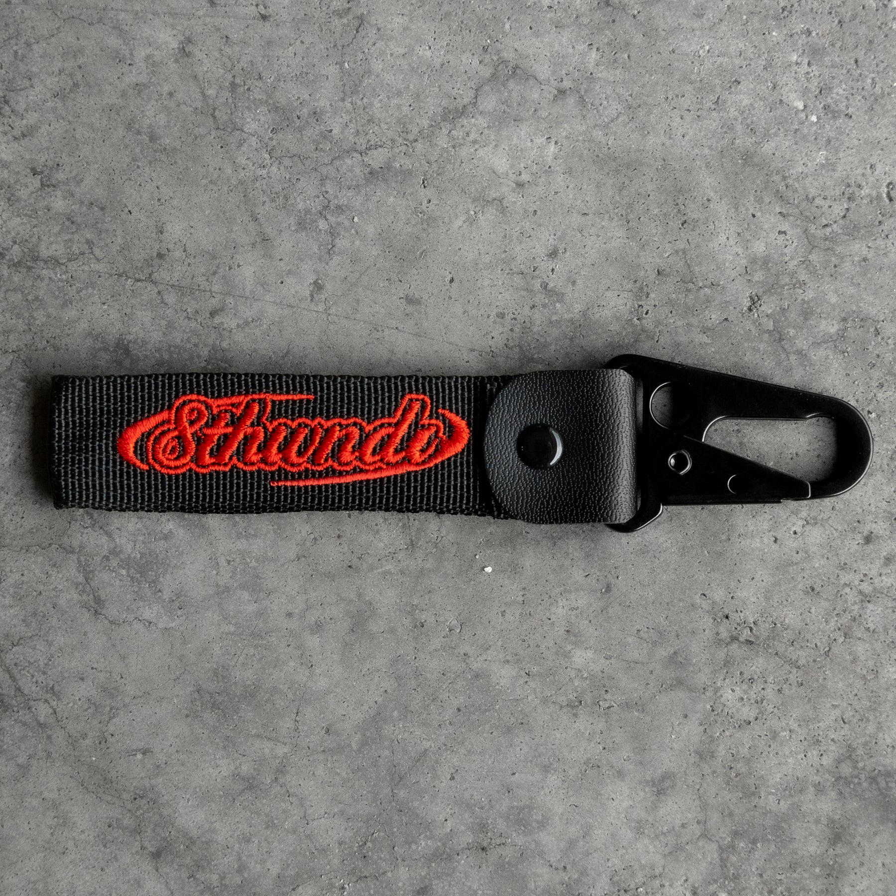 CYCLE LOGO FLIGHT TAG BLACK/RED - Image 2